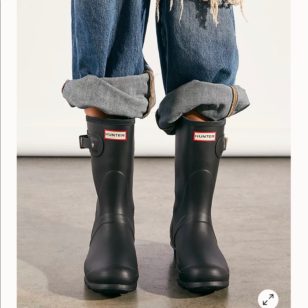 Hunter short wellie boots